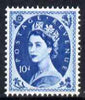 Great Britain 1960-67 Wilding 10d prussian blue Crowns phos unmounted mint SG 617d