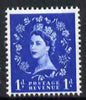 Great Britain 1960-67 Wilding 1d ultramarine Crowns phos unmounted mint SG 611