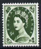 Great Britain 1958-65 Wilding Crowns 9d bronze-green unmounted mint SG 582