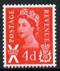 Great Britain Regionals - Scotland 1967-70 Wilding 4d bright vermilion no wmk unmounted mint SG S10