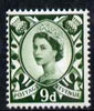 Great Britain Regionals - Scotland 1967-70 Wilding 9d bronze-green no wmk unmounted mint SG S12