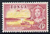 Tonga 1953 Vava'u Harbour 4d unmounted mint SG 106
