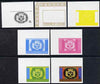 Lesotho 1981 Duke of Edinburgh Award Scheme 75s Symbol,the set of 7 imperf progressive proos comprising the 5 individual colours plus 2 different combination composites, as SG 466