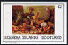 Bernera 1982 Marine Life imperf deluxe sheet (£2 value) unmounted mint