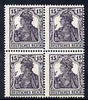Germany 1914 British Intelligence Forgery of Germania 15pfg in block of 4 unmounted mint
