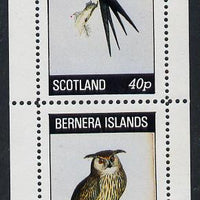 Bernera 1982 Birds of Prey perf,set of 2 values (40p & 60p) unmounted mint