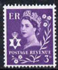 Great Britain Regionals - Northern Ireland 1958-67 Wilding 3d deep lilac wmk Crowns unmounted mint SG NI1