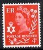 Great Britain Regionals - Northern Ireland 1968-69 Wilding 4d bright vermilion no wmk unmounted mint SG NI9