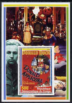 Congo 2005 Disney Movie Posters - Donald Duck perf souvenir sheet unmounted mint. Note this item is privately produced and is offered purely on its thematic appeal