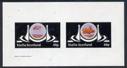Staffa 1982 Early Flight imperf,set of 2 values (40p & 60p) unmounted mint