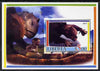 Liberia 2005 Dinosaurs #4 perf souvenir sheet unmounted mint