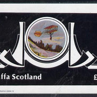 Staffa 1982 Early Flight imperf deluxe sheet (£2 value) unmounted mint