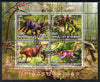 Djibouti 2009 Dinosaurs perf sheetlet containing 4 values fine cto used