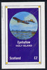 Eynhallow 1982 Early Aircraft #2 imperf deluxe sheet (£2 value) unmounted mint