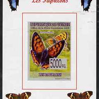 Guinea - Conakry 2008 Butterflies #2 individual imperf deluxe sheet unmounted mint. Note this item is privately produced and is offered purely on its thematic appeal
