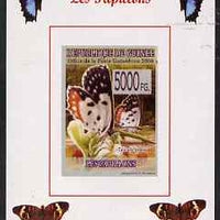 Guinea - Conakry 2008 Butterflies #6 individual imperf deluxe sheet unmounted mint. Note this item is privately produced and is offered purely on its thematic appeal