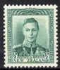 New Zealand 1938-44 KG6 1/2d green unmounted mint, SG 603