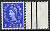 Great Britain 1958-61 Wilding Crowns graphite 1d (2 bands at left as seen from the back) unmounted mint SG588a