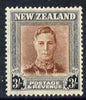 New Zealand 1947-52 KG6 3s red-brown & grey unmounted mint SG 689