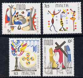 Malta 1976 Folklore set of 4 unmounted mint, SG 555-8