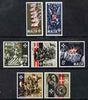 Malta 1965 400th Anniversary of Great Siege set of 7 unmounted mint, SG 352-8