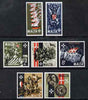 Malta 1965 400th Anniversary of Great Siege set of 7 unmounted mint, SG 352-8