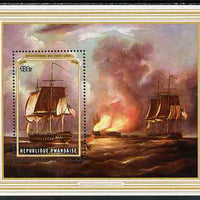 Rwanda 1976 Bicentenary of American Revolution perf m/sheet unmounted mint, SG MS 735