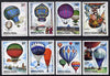 Rwanda 1984 Bicentenary of manned Flight perf set of 8 values unmounted mint, SG 1194-1201