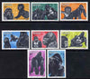 Rwanda 1983 Mountain Gorillas perf set of 8 unmounted mint, SG 1169-76