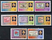 Rwanda 1979 Death Centenary of Sir Rowland Hill perf set of 8 unmounted mint, SG 956-63