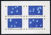Staffa 1981 Constellations (Virgo, Leo, Pisces & Bootes) imperf,set of 4 values (10p to 75p) unmounted mint
