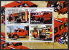 Ivory Coast 2004 Fire Engines perf sheetlet containing 4 values unmounted mint. Note this item is privately produced and is offered purely on its thematic appeal