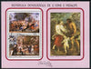 St Thomas & Prince Islands 1983 Paintings by Rubens perf sheetlet containing 2 values fine cto used