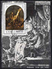 St Thomas & Prince Islands 1983 Paintings by Rembrandt - Raising the Cross perf s/sheet fine cto used