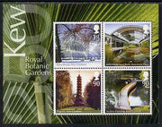 Great Britain 2009 Royal Botanical Gardens, Kew perf m/sheet unmounted mint