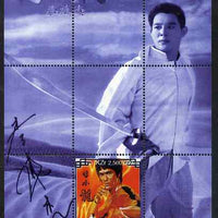 Angola 2000 Bruce Lee perf s/sheet unmounted mint. Note this item is privately produced and is offered purely on its thematic appeal