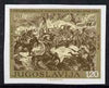 Yugoslavia 1976 Centenary of Montenegrin Wars imperf proof in issued colours, unmounted mint SG 1734var
