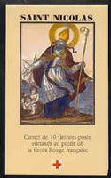 France 1993 Red Cross Booklet (Metz Engravings) complete with first day cancels, SG XSB43