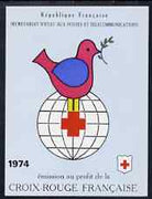 France 1974 Red Cross Booklet complete & pristine, SG XSB24