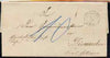 Germany 1870 stampless entire cancelled superb Lenglern cds with Gottingen arrival marks on back