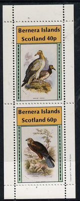 Bernera 1981 Birds of Prey perf,set of 2 values (40p & 60p) unmounted mint