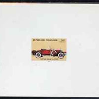 Togo 1984 La Salle 50f De-Luxe sheet on glossy card