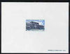 French Afars & Issas 1968-70 Buildings & Landmarks - Courts of Justice 2f Epreuve deluxe proof sheet in issued colours, as SG 522