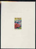 French Somali Coast 1963 Coral 6f Epreuves de luxe sheet in issued colours on sunken card, as SG 470