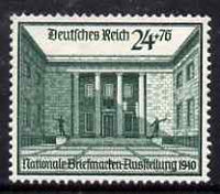 Germany 1940 Second Berlin Philatelic Exhibition mounted mint SG731