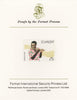 St Vincent 1985 Musical Instruments 25c Bamboo Flute as SG 905, imperf proof mounted on Format International proof card