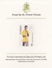 St Vincent 1985 Musical Instruments $1 Ba-ha Bamboo Pipe as SG 907, imperf proof mounted on Format International proof card