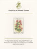 St Vincent 1985 Herbs & Spices 35c Sweet Marjoram as SG 869, imperf proof mounted on Format International proof card