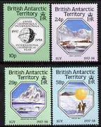 British Antarctic Territory 1987 30th Anniversary of International Geophysical Year set of 4 unmounted mint, SG 159-62