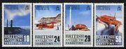 British Antarctic Territory 1988 30th Anniversary of Commonwealth Trans-Antarctic Expedition set of 4 unmounted mint, SG 163-66